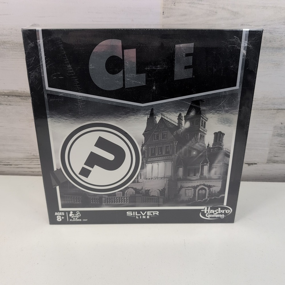 CLUE SILVER‎ LINE COLLECTABLE EDITION BOARD GAME NEW! SEALED!